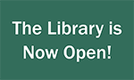 The Library is Now Open!